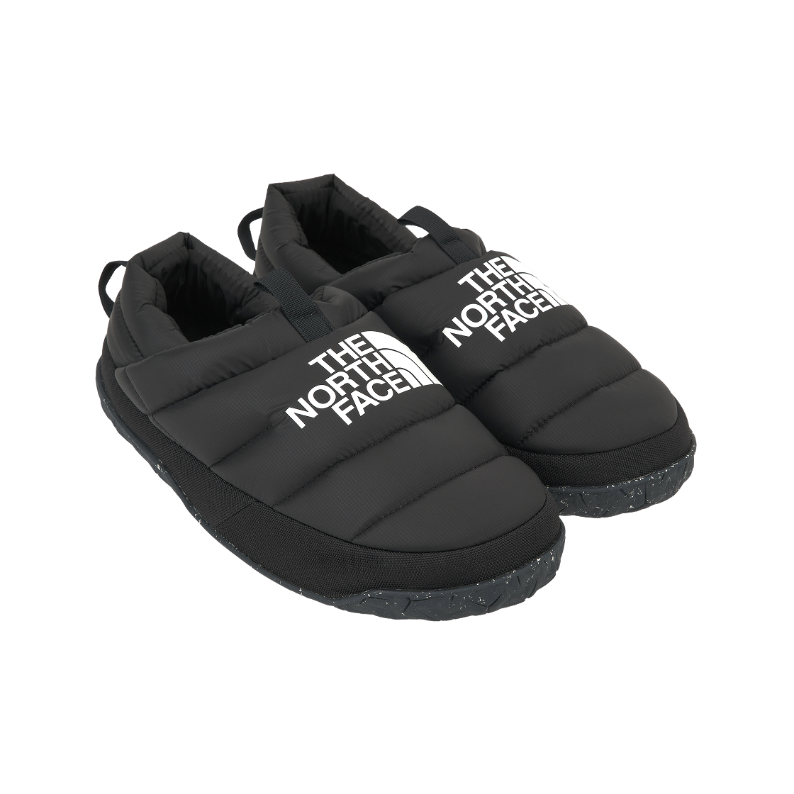 노스페이스 눕시 뮬 TNF 블랙 TNF 화이트(The North Face Nuptse Mules TNF Black TNF White) - 4