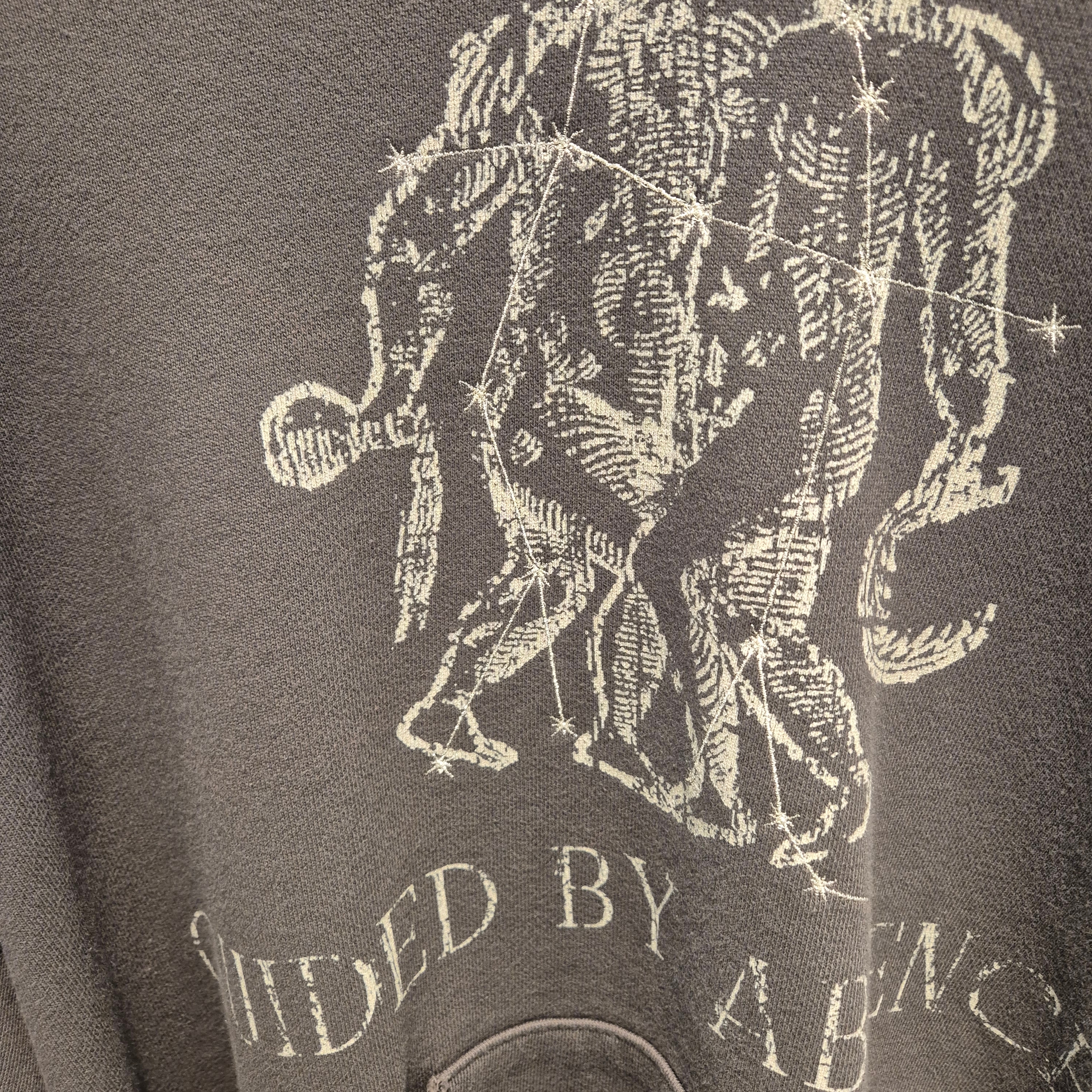 Undermycar Signs of Zodiac Gemini VTG Hoodie Gray 착용 스타일