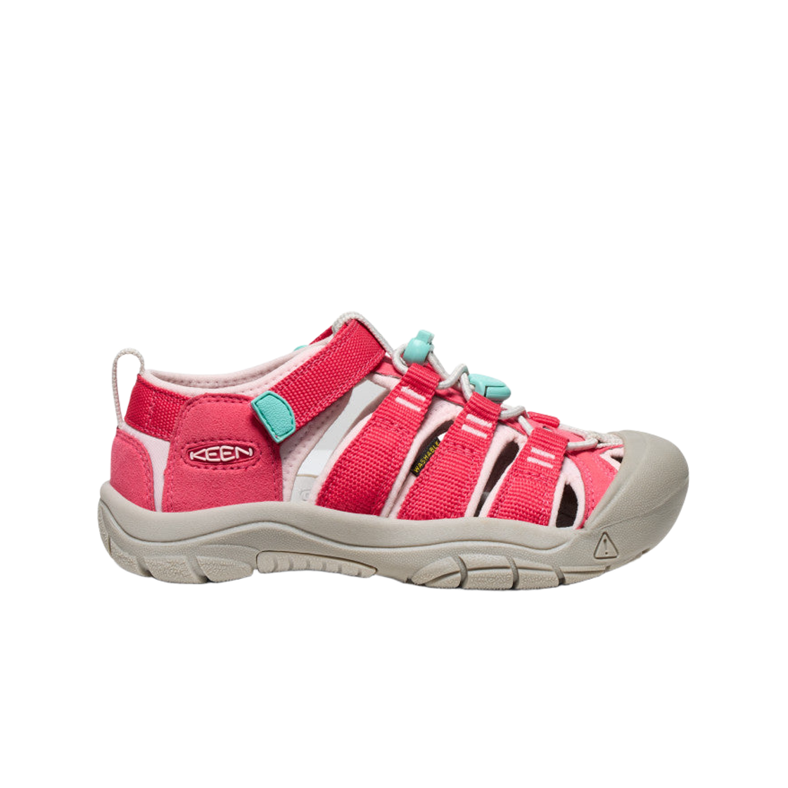(키즈) 킨 뉴포트 H2 라즈베리 기글 핑크((Kids) Keen Newport H2 Raspberry Giggle Pink) - 1