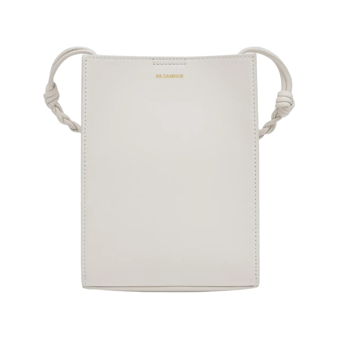JSWU853173-WUB69191N-109 Jil Sander Tangle Small Shoulder Bag Milk