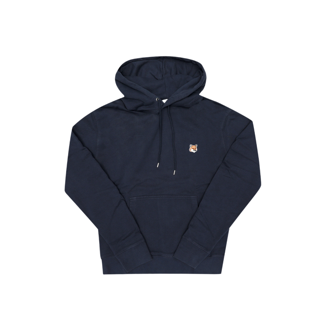 LM00702KM0001 P476 [20% 쿠폰] Maison Kitsune Fox Head Patch Regular Hoodie Ink Blue
