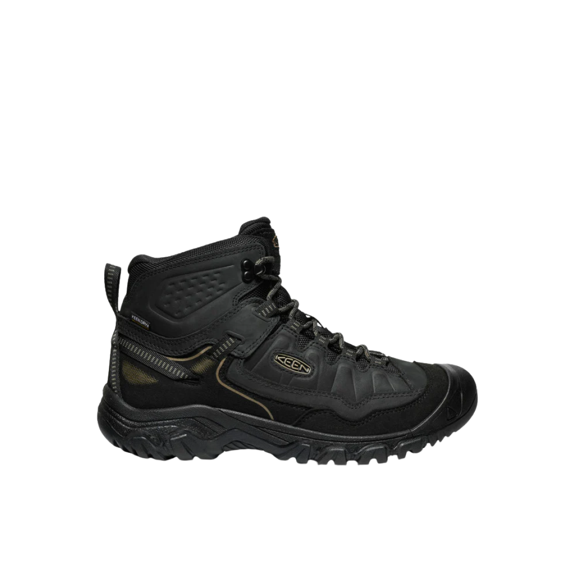킨 타기 4 워터프루프 하이킹 부츠 트리플 블랙(Keen Targhee IV Waterproof Hiking Boots Triple Black)