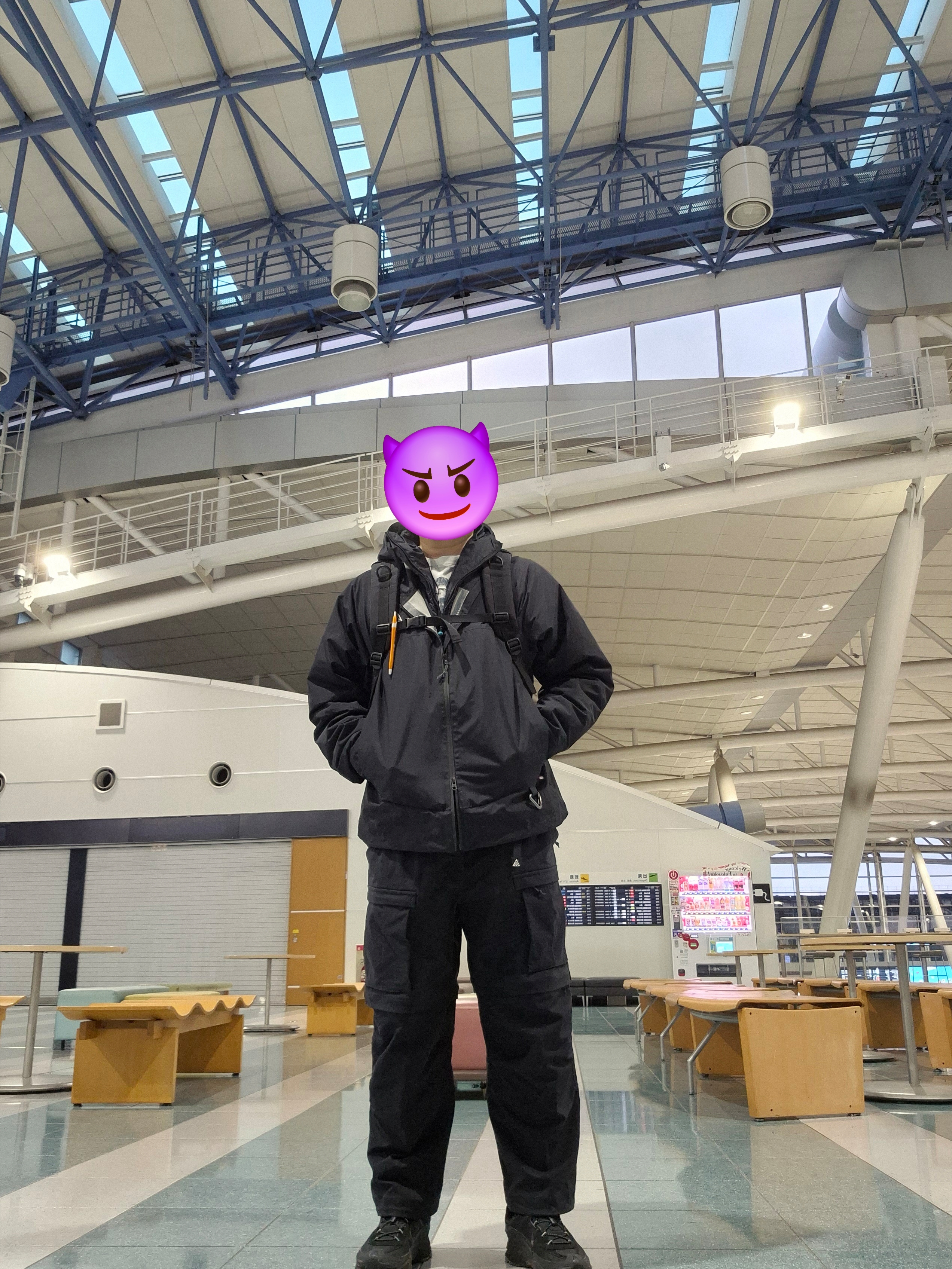 Nike ACG Morpho Storm-Fit ADV Rain Jacket Black - Asia, Nike ACG Smith Summit Cargo Pants Black Anthracite - Asia 착용 스타일