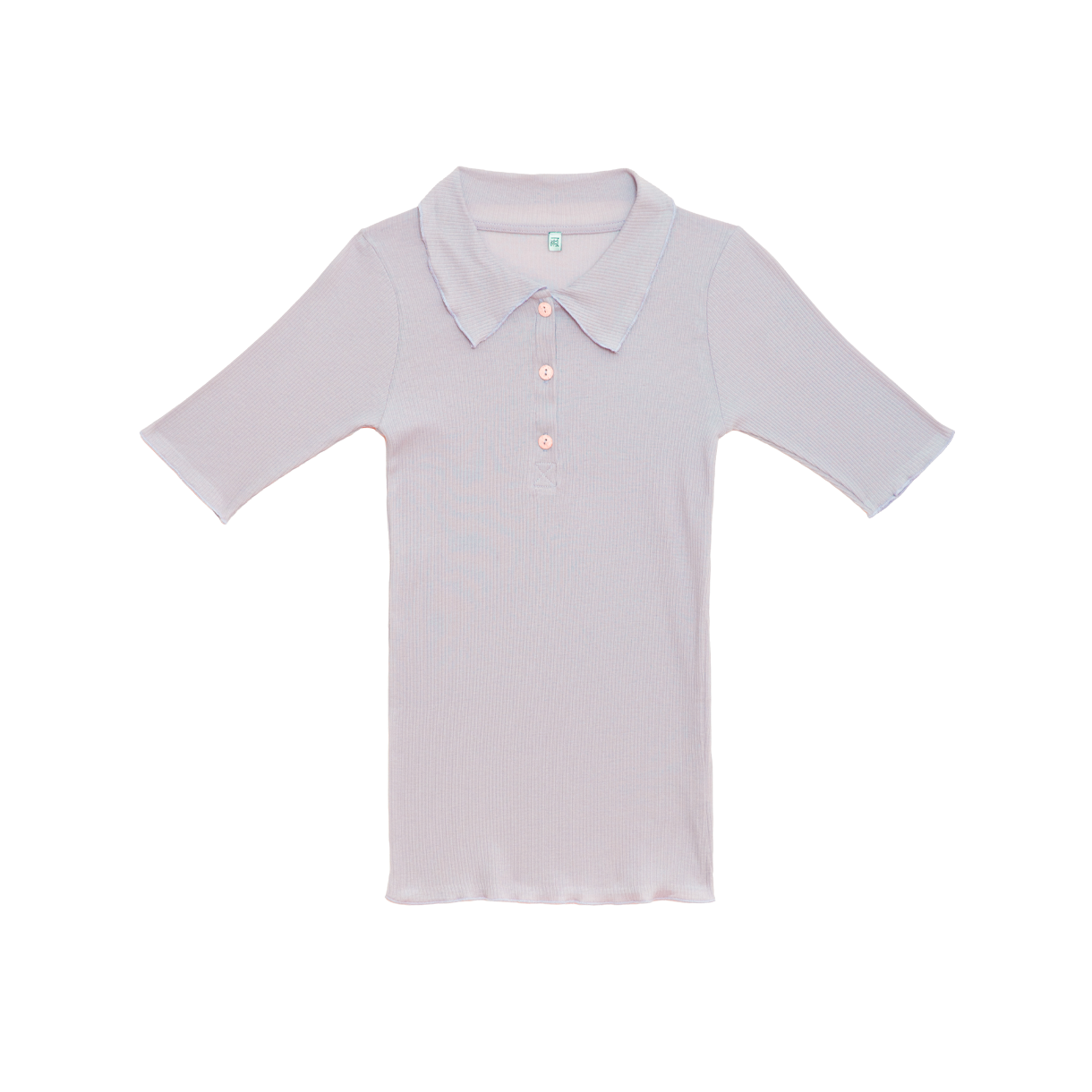 KW6ATSSBR08PP Baserange Women Dual Polo Verbe Purple - 26SS