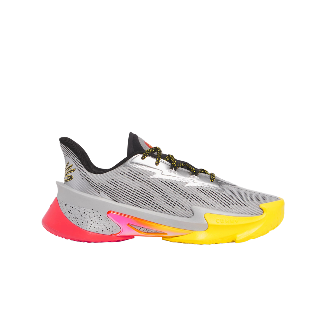 언더아머 커리 시리즈 7 메탈릭 실버 블랙(Under Armour Curry Series 7 Metallic Silver Black)