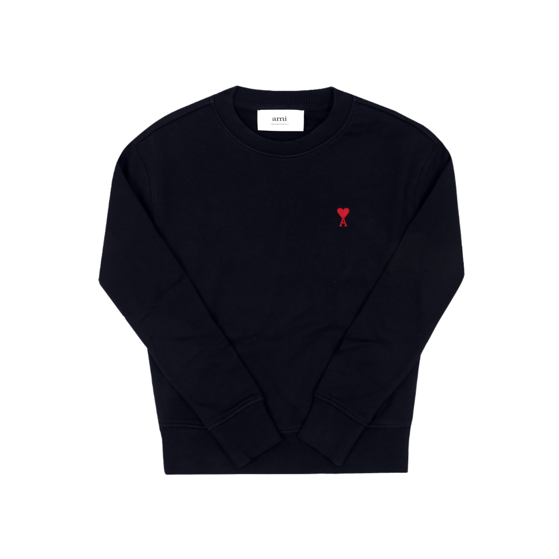 BFUSW035 730 430 [25% 쿠폰] AMI de Coeur Cotton Sweatshirt Navy