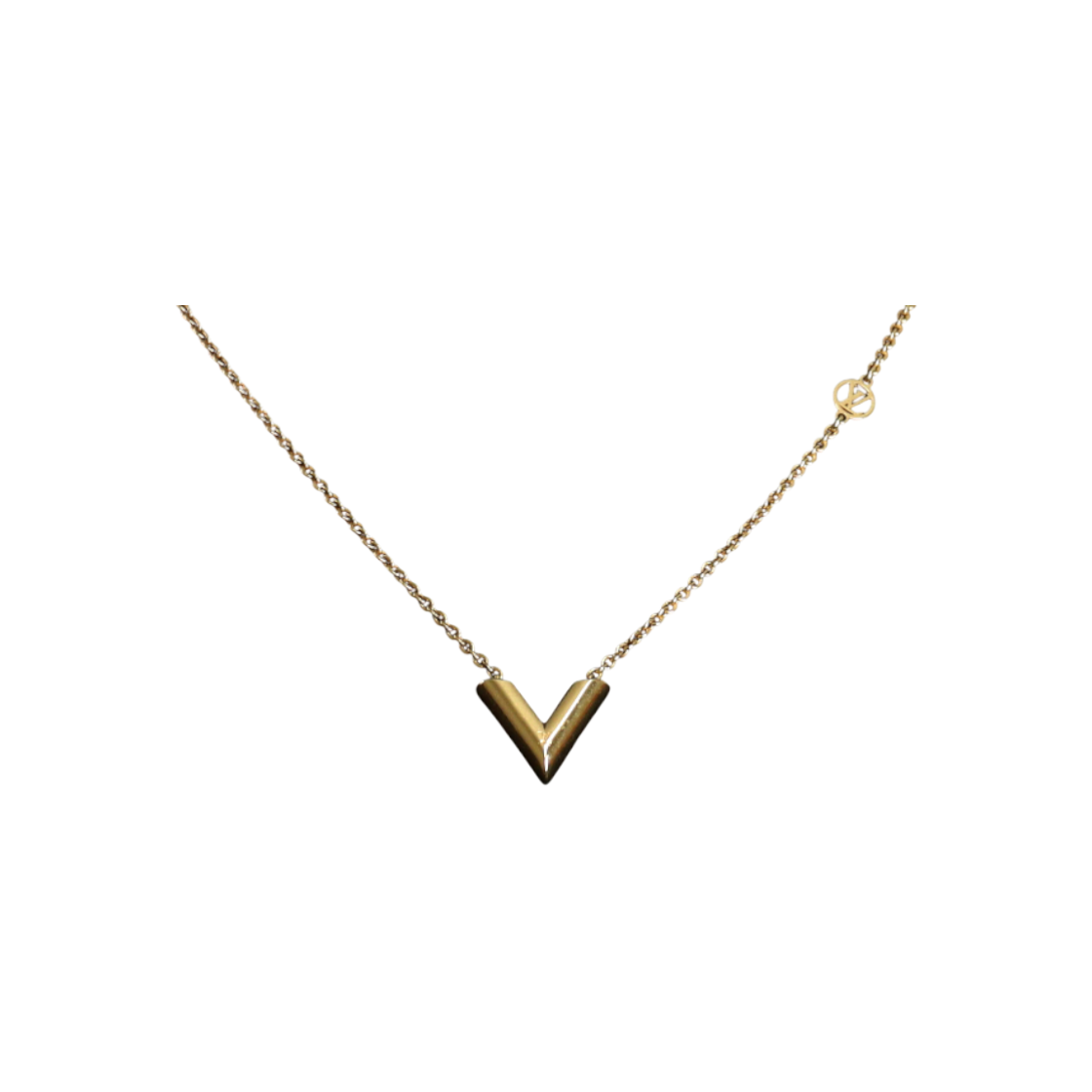 ITI8RNSD3H8K Louis Vuitton Essential V Necklace for Women