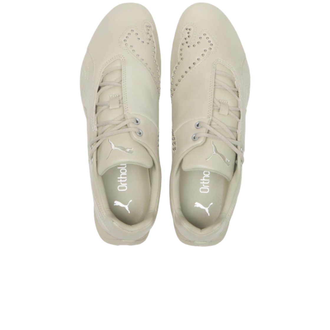 푸마 퓨쳐 캣 스터드 프로스티드 아이보리 실버(Puma Future Cat Studs Frosted Ivory Silver) - 2