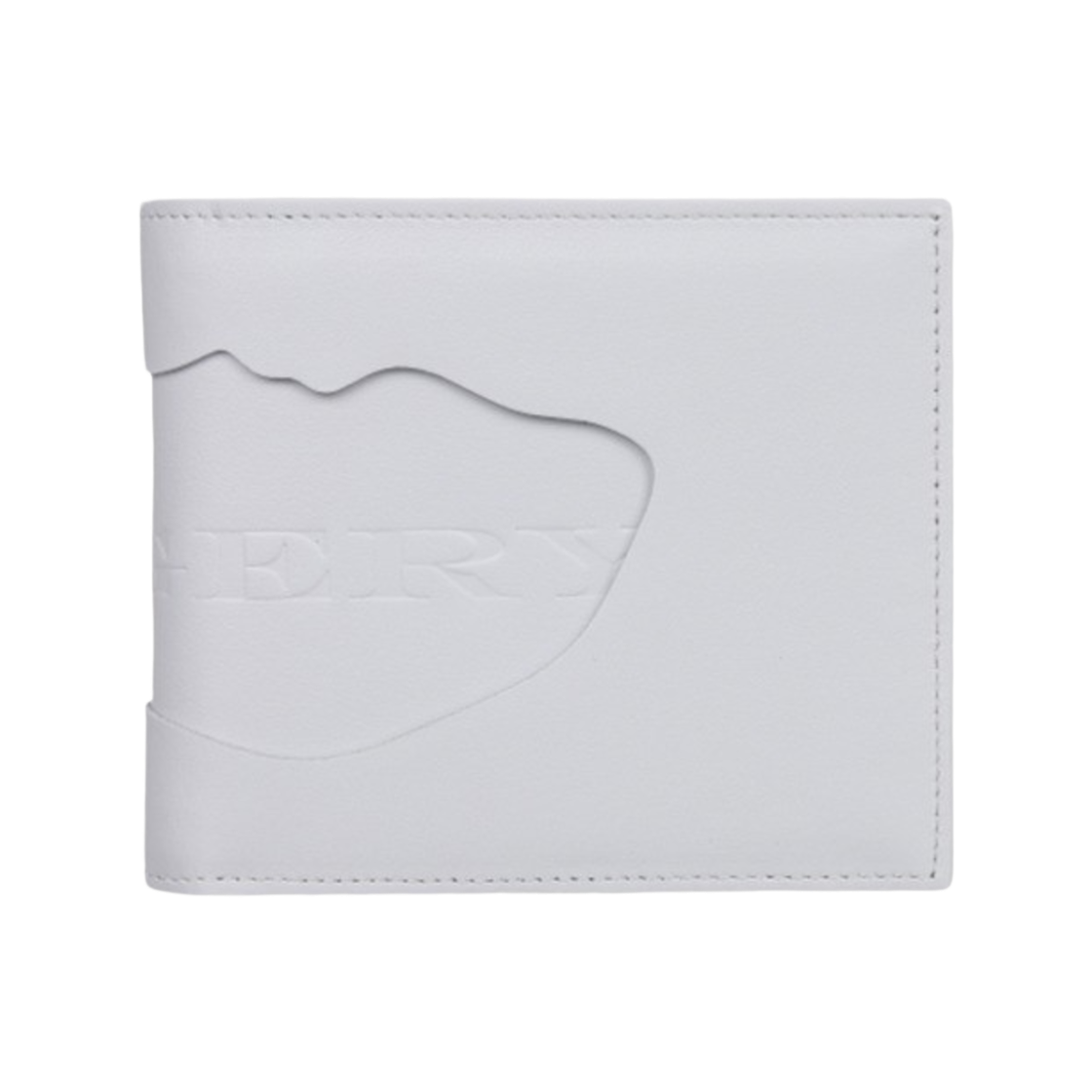 23FW020 Surgery Destroyed Logo Wallet White