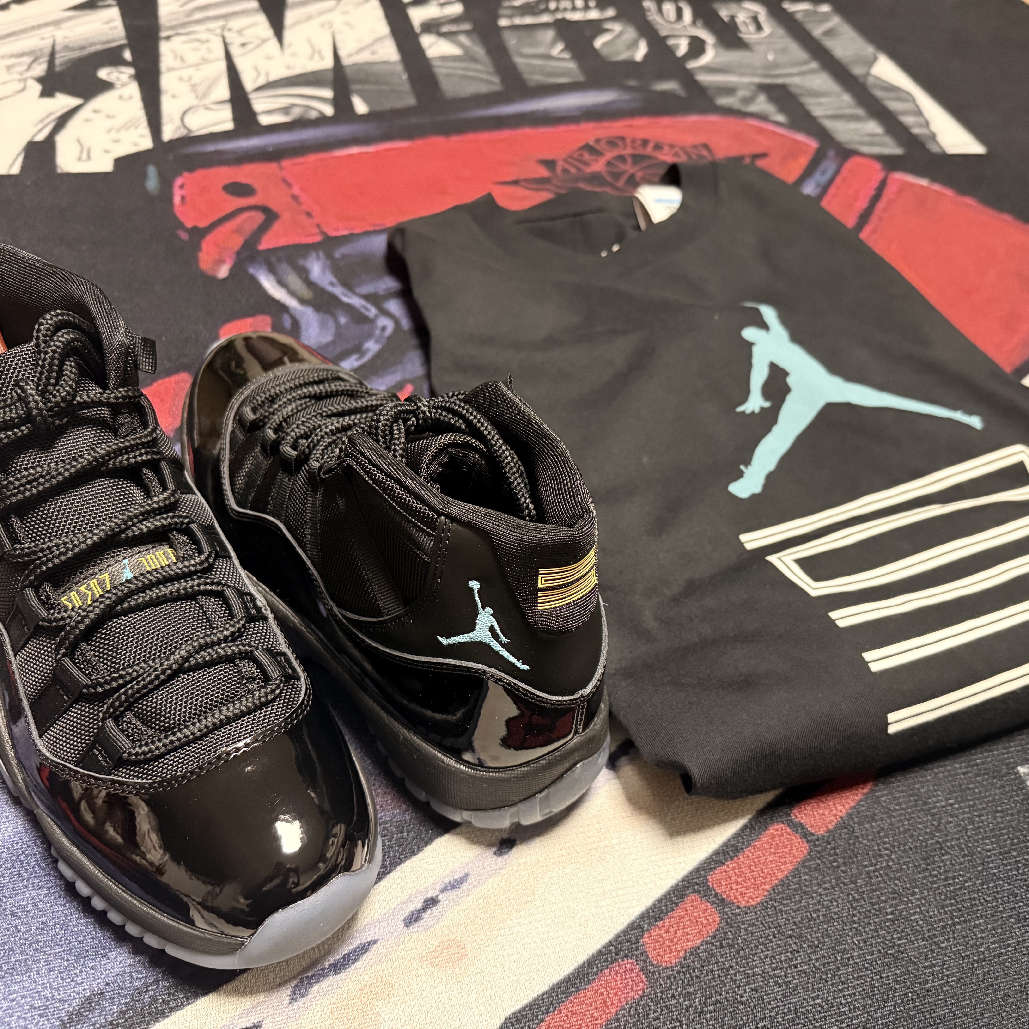 Jordan 11 Retro Gamma 착용 스타일 - 1