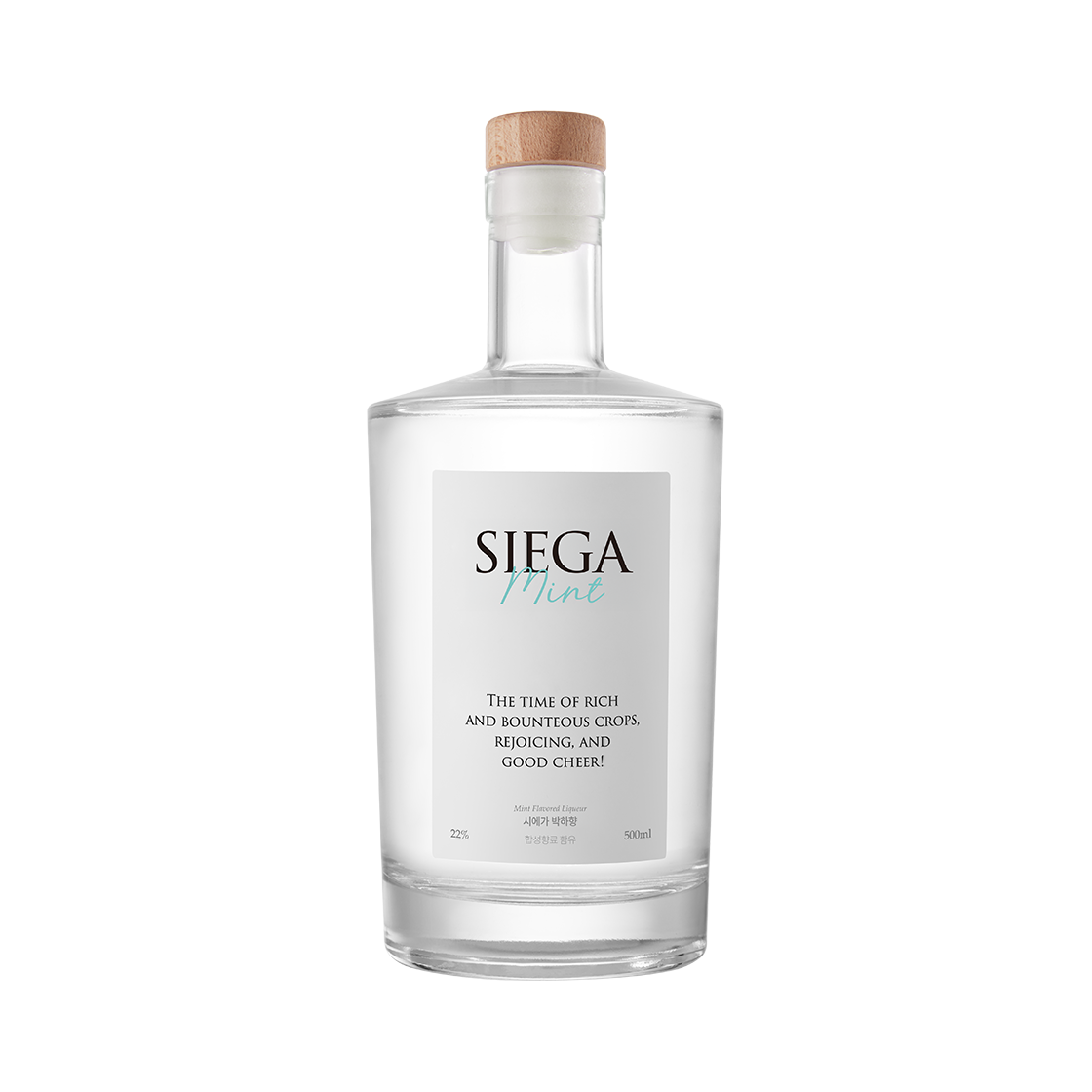시에가 리큐르 22도 500ml 박하향(SIEGA 22% 500ml Mint)