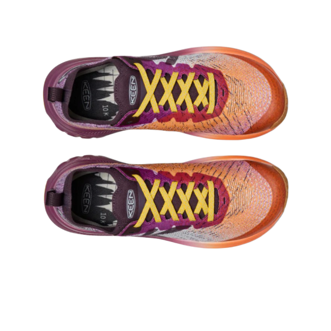 (W) 킨 시크 트레일 러닝 슈즈 윌로우허브 오렌지 필((W) Keen Seek Trail Running Shoes Willowherb Orange Peel) - 2