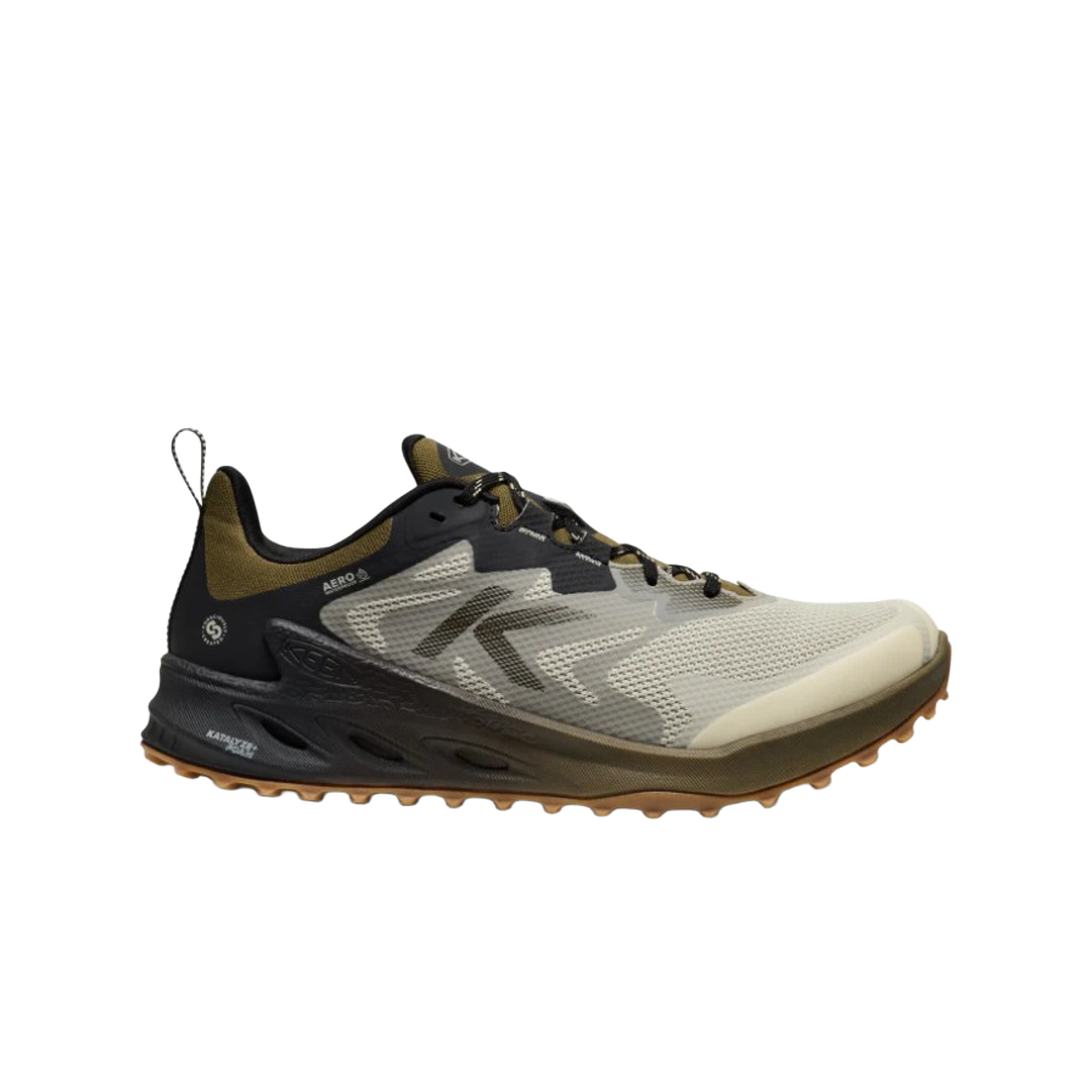 1031390 Keen Zionic NXT Waterproof Hiking Shoes Abbey Stone Dark Olive