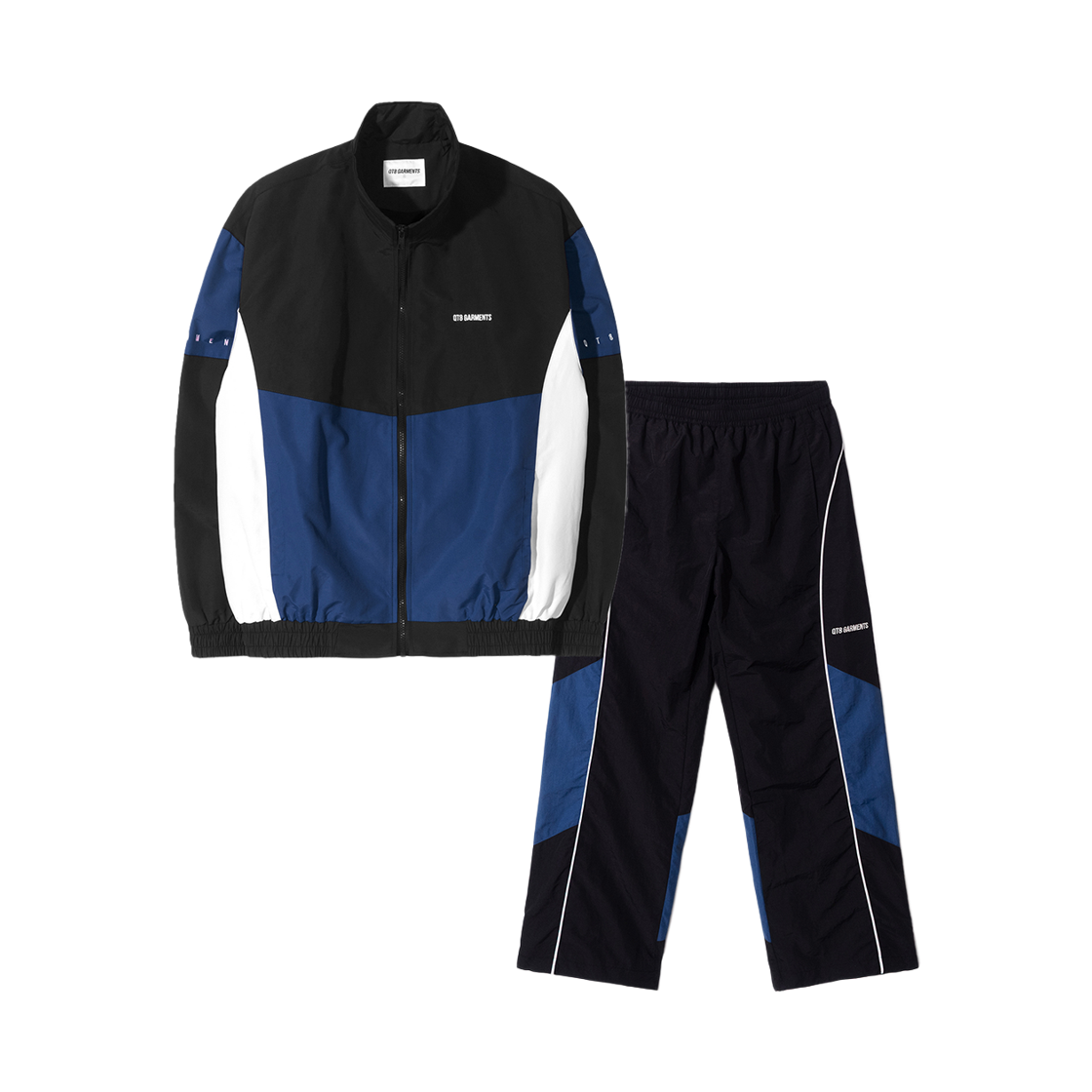 Q5AMJK001DBL QT8 GARMENTS Old Track Setup Deep Blue