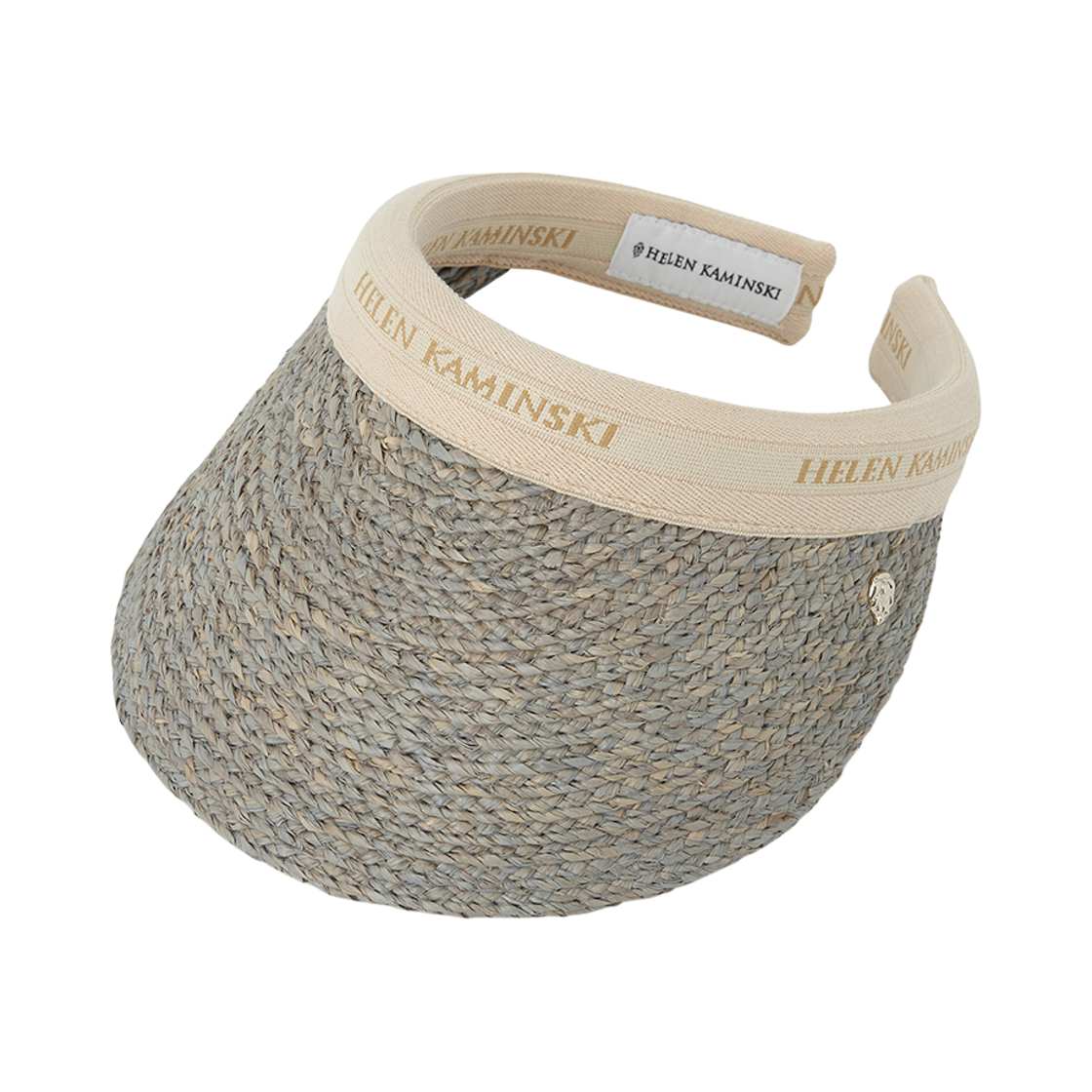 HAT52491 (W) Helen Kaminski Bianca Visor Eclipse Melange Natural
