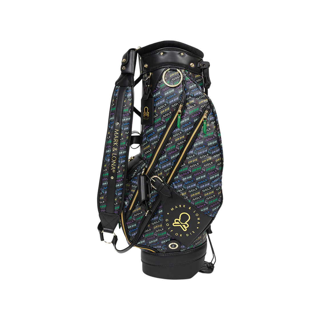 마크앤로나 플레이 스탠드 백 블랙(Mark & Lona Golf Caddie Bag Black)