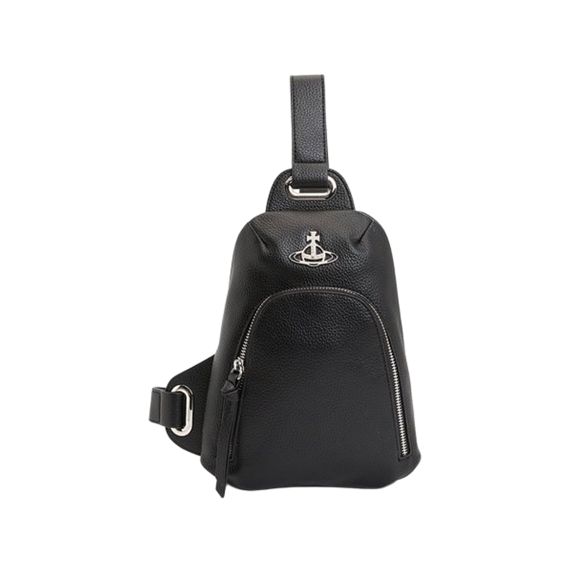 5801000KU-S000D-N403 Vivienne Westwood Orb Logo Crossbody Bag Black
