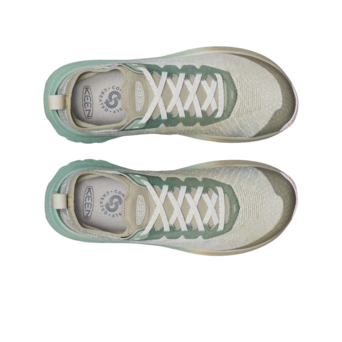 (W) 킨 시크 트레일 러닝 슈즈 릴리 패드 애비 스톤((W) Keen Seek Trail Running Shoes Lily Pad Abbey Stone) - 2