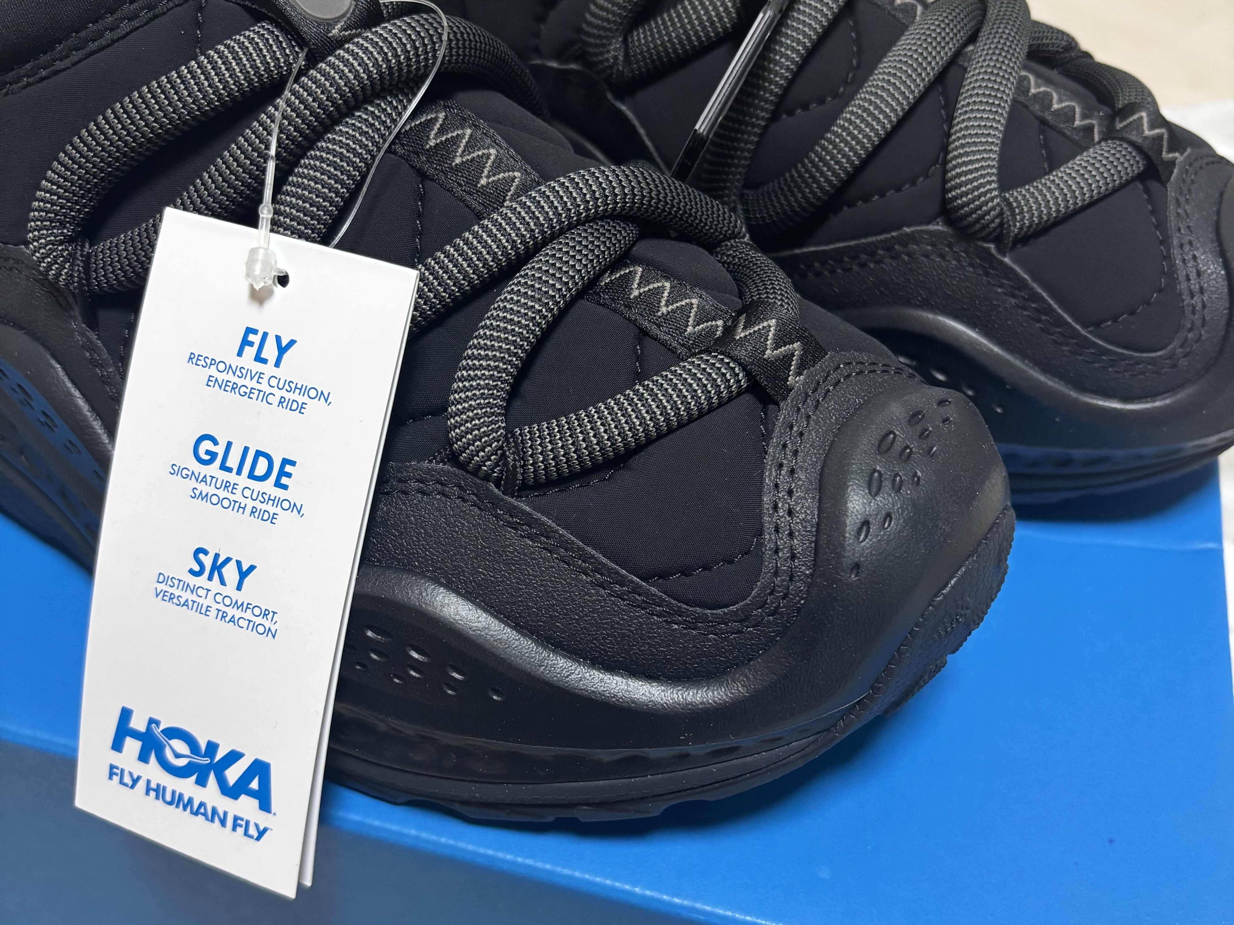 Hoka Ora Primo Black 착용 스타일 - 3