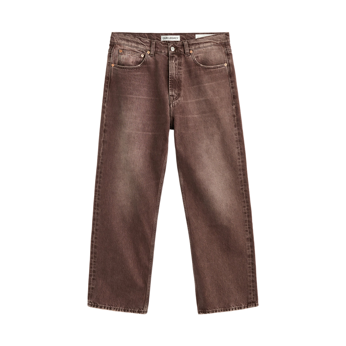 M2265TC Our Legacy Third Cut Overdyed Choco Melon