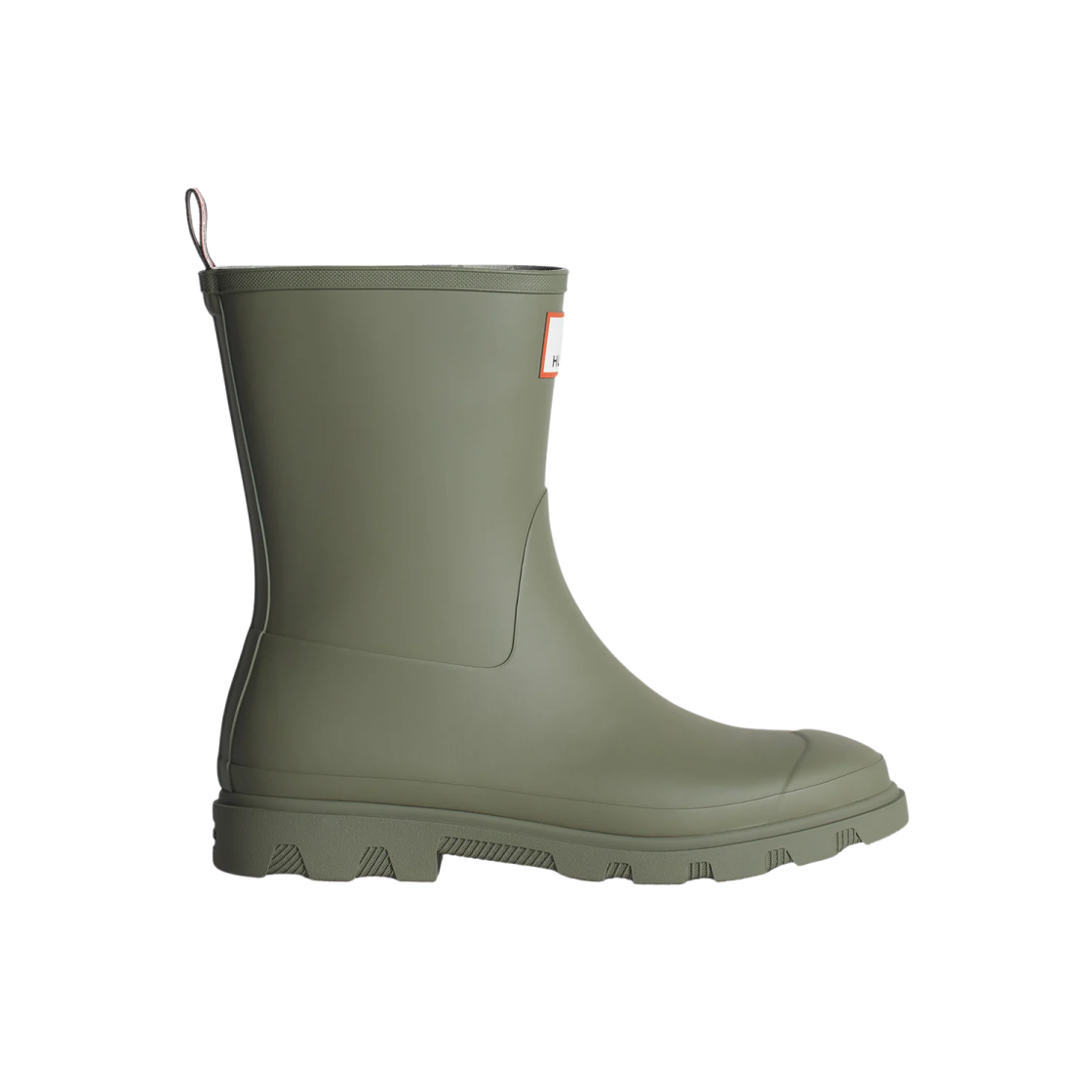 HFRU0031252-P131 Maison Kitsune x Hunter Downpour Short Boots Laurel Green