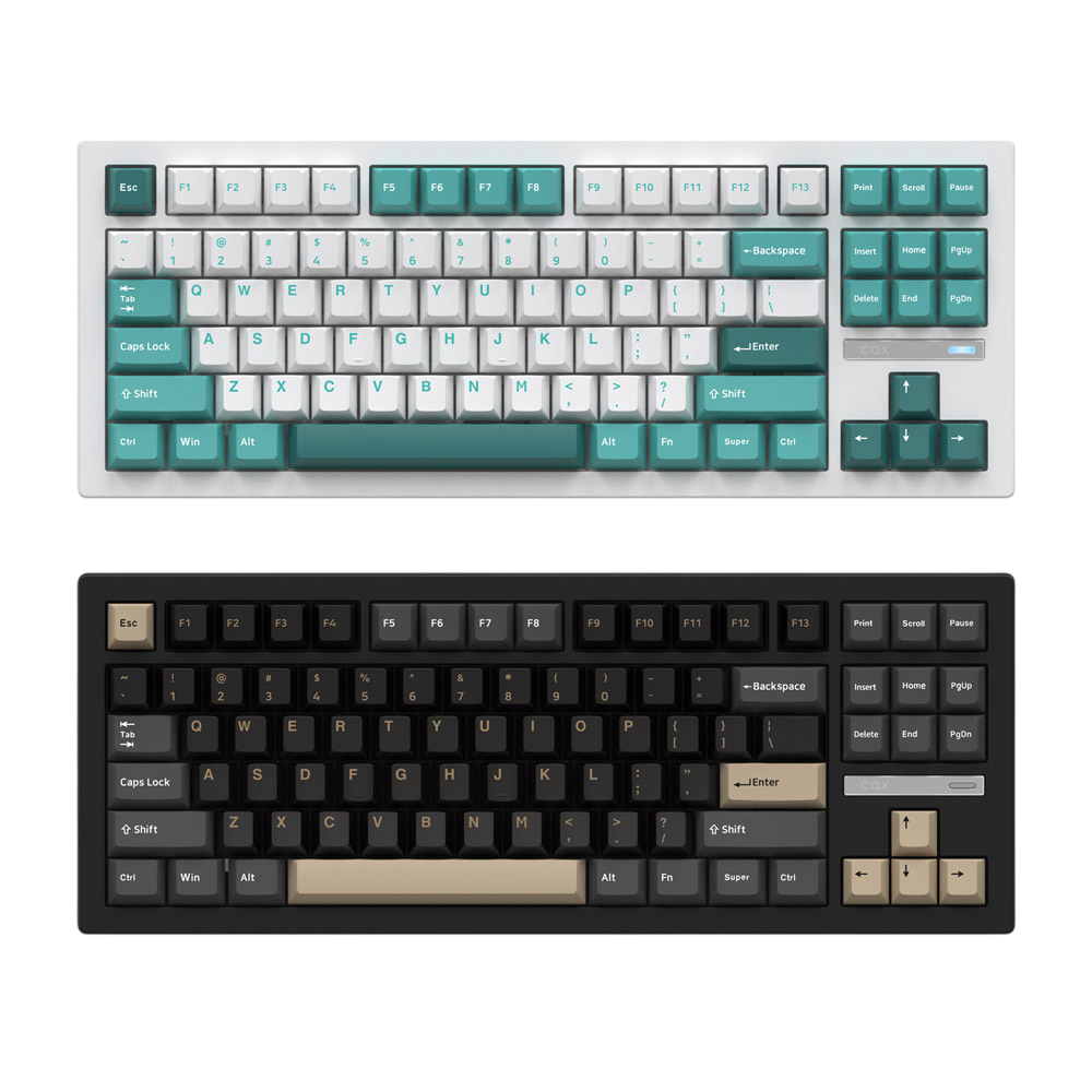 콕스 CK88 KTT 유무선 게이밍 기계식 키보드 베이비 화이트축(COX CK88 KTT 3MODE Gaming Mechanical Keyboard)