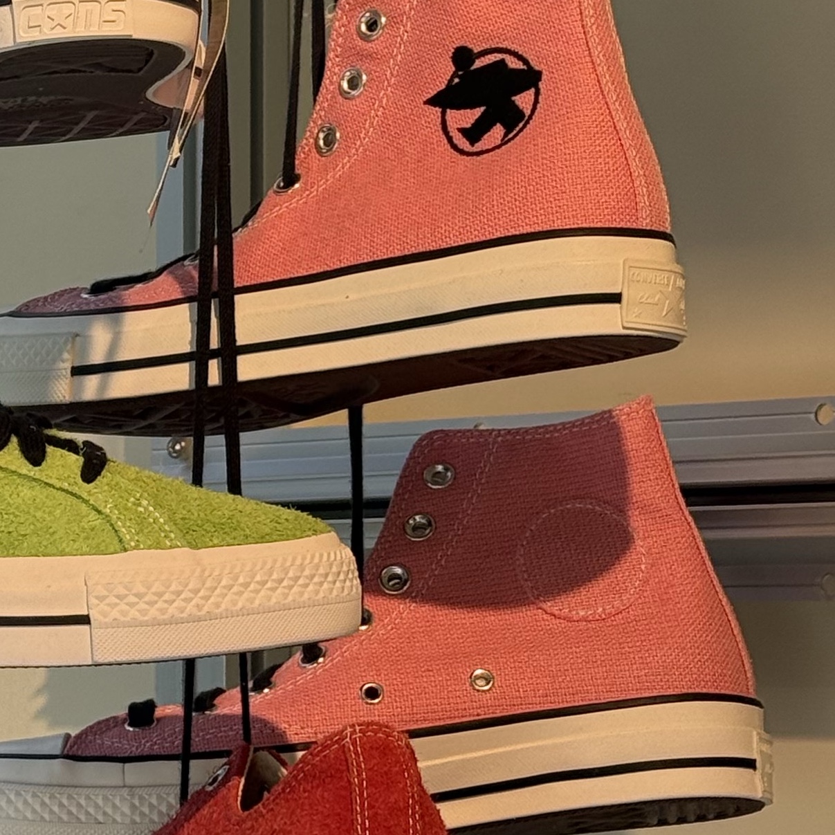 Converse x Stussy Chuck 70 High Plumeria 착용 스타일
