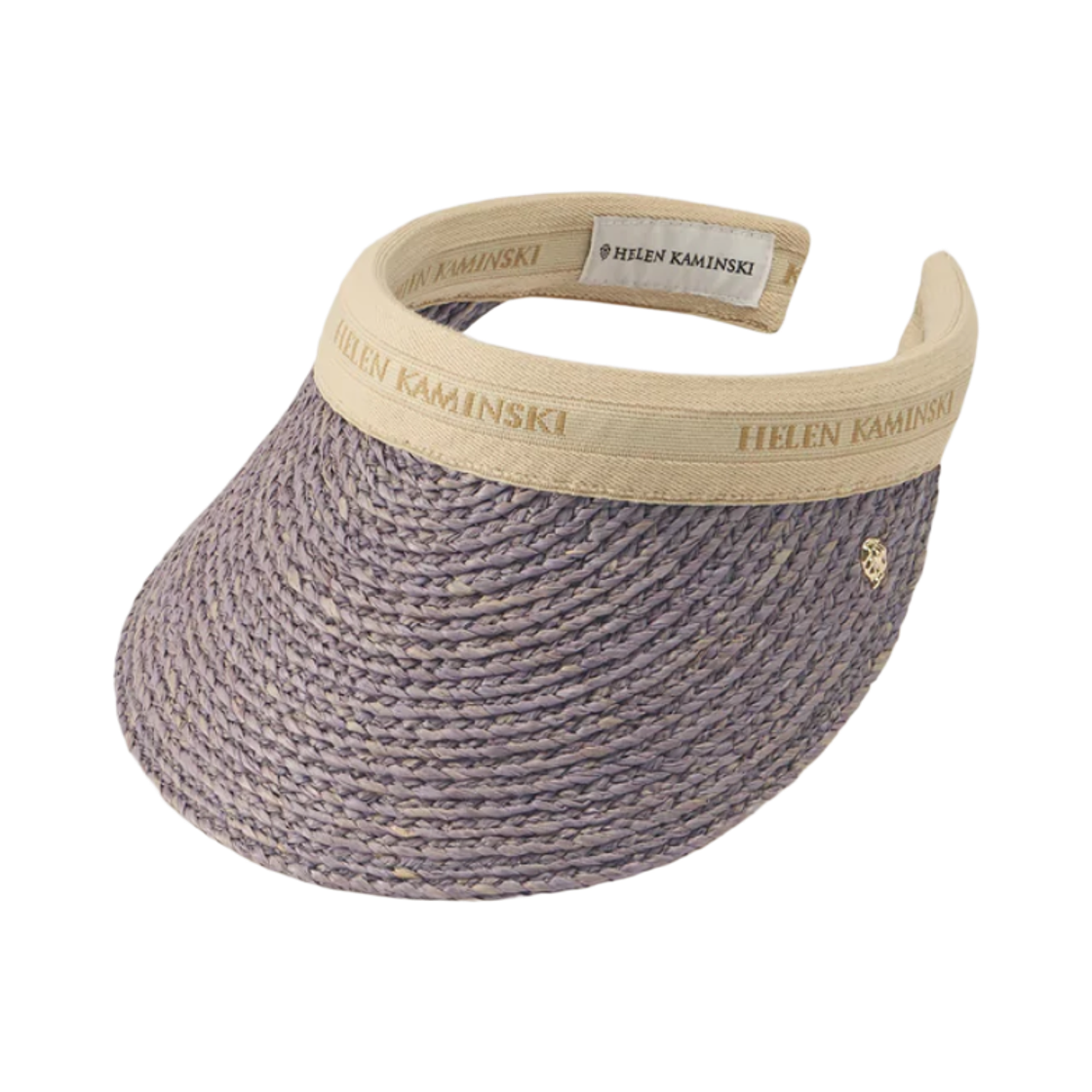 HAT50265 (W) Helen Kaminski Bianca Lilac Natural Logo