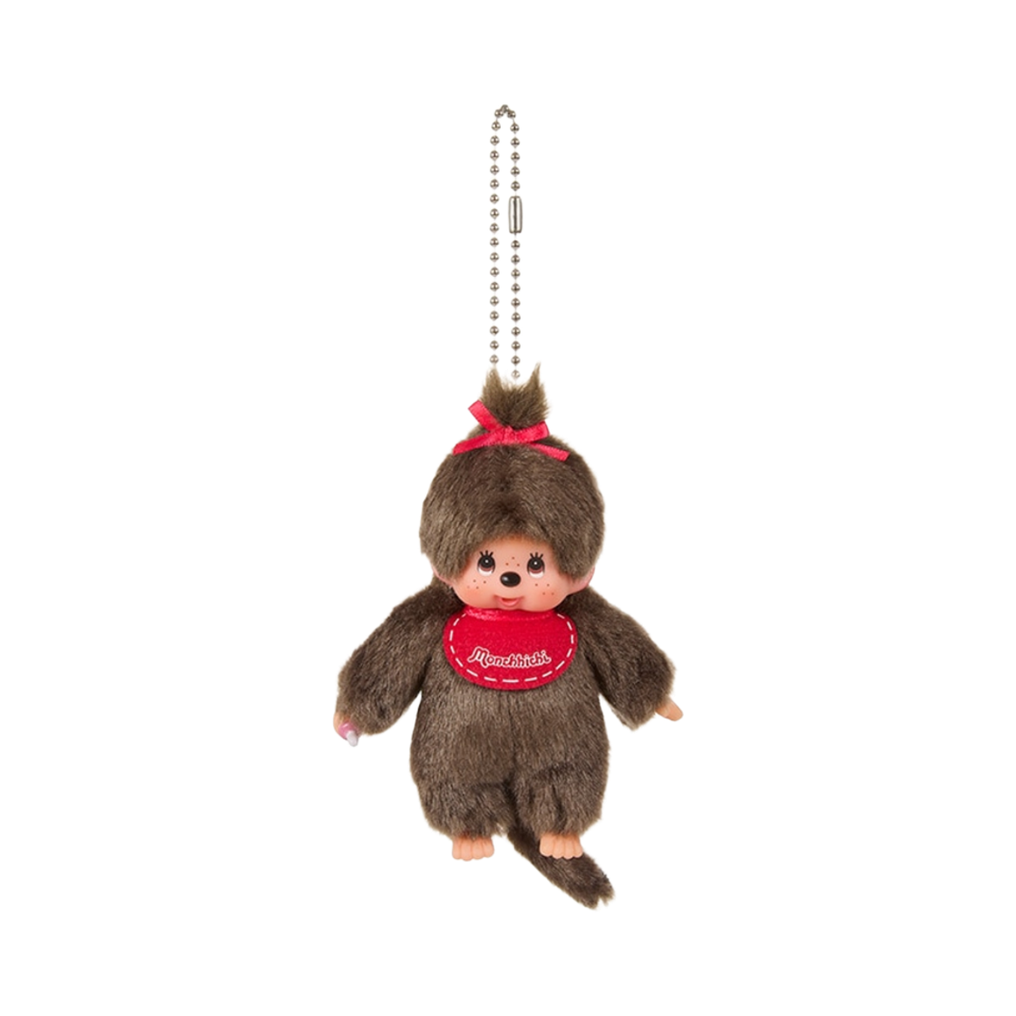 몬치치 미니 키 체인 걸 브라운(Monchhichi Mini Key Chain Girl Brown)