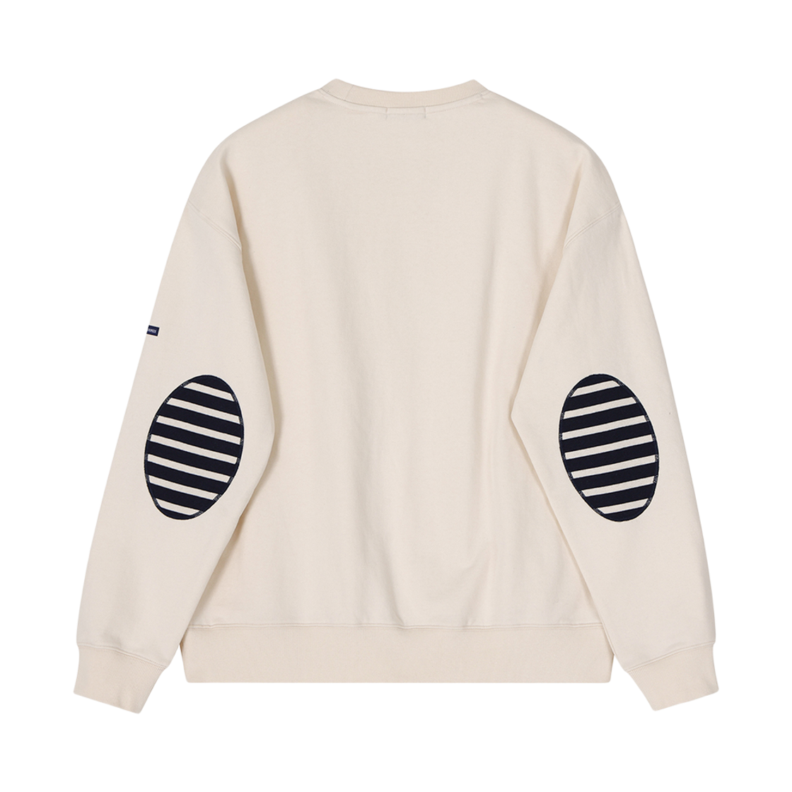 ASJU261KR74-CRM Saint James Bon Bon Elbow Patch CRM