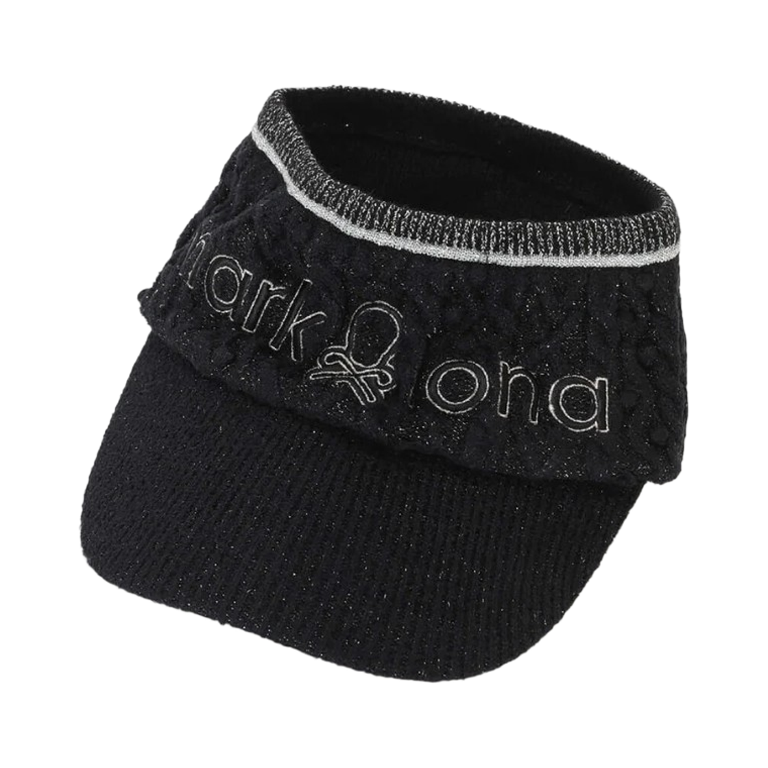 마크 앤 로나 푸아즈 스파크 니트 바이저 블랙(Mark & Lona Poise Spark Knit Visor Black)