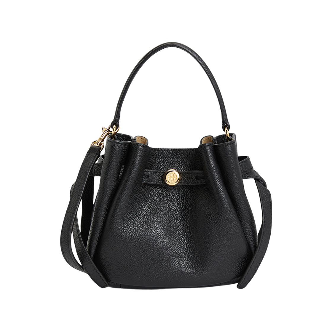179988-001 Tory Burch Romy Mini Bucket Bag Black