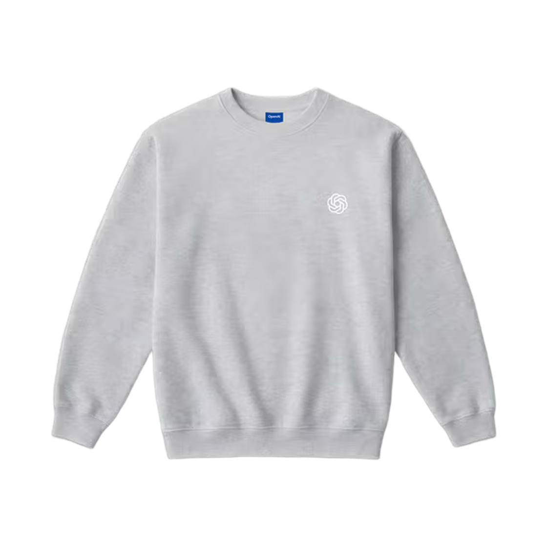 오픈AI 블라썸 크루넥 헤더 그레이(OpenAI Blossom Crewneck Heather Grey)