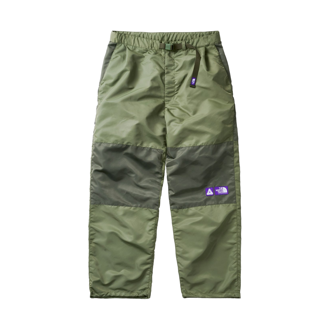 팔라스 x 노스페이스 퍼플라벨 마운틴 윈드 팬츠 세이지 그린 - 25FW(Palace x The North Face Purple Label Mountain Wind Pants Sage Green - 25FW)