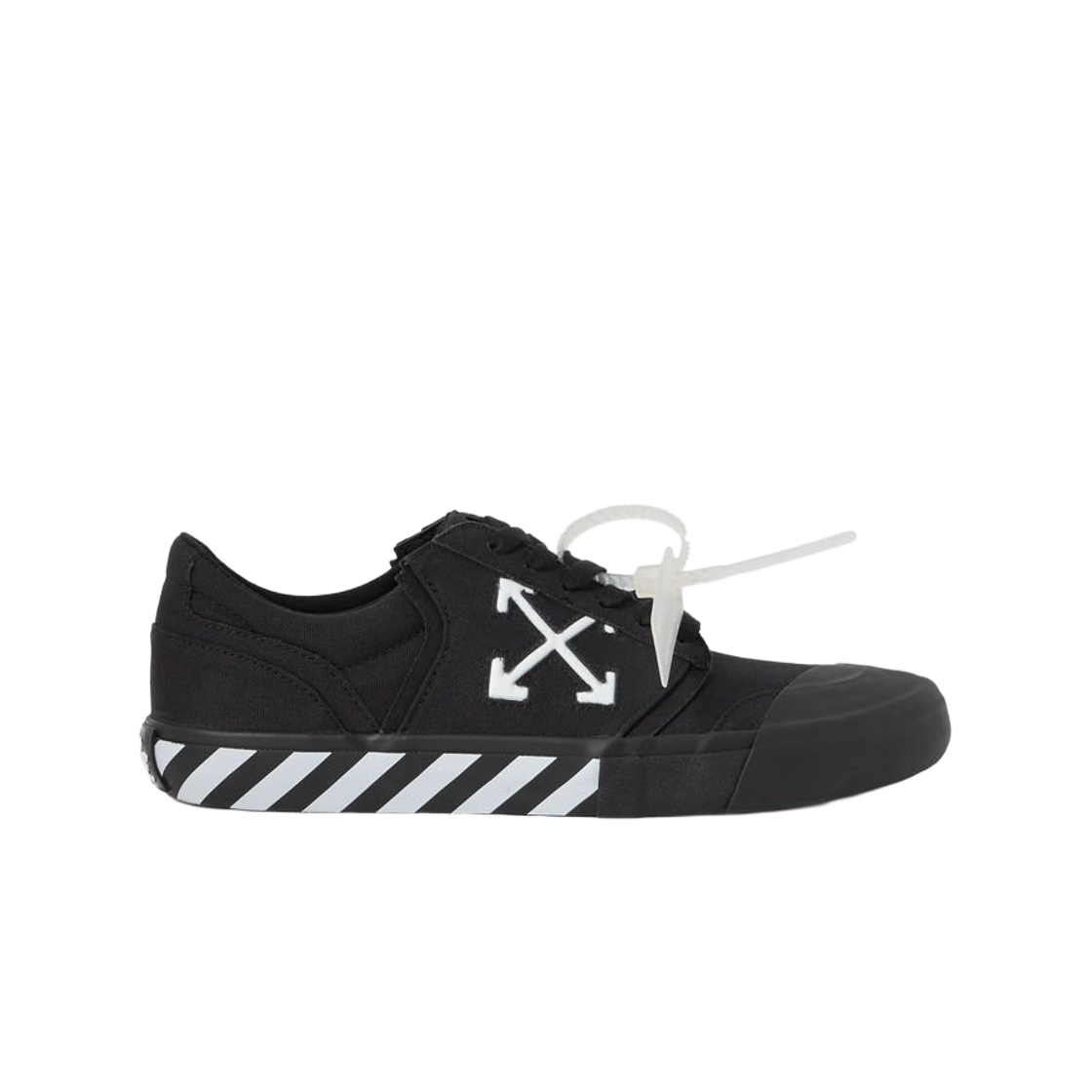 오프화이트 벌크 언더컷 스니커즈 블랙 화이트(Off-White Vulcanized Undercut Sneakers Black White)