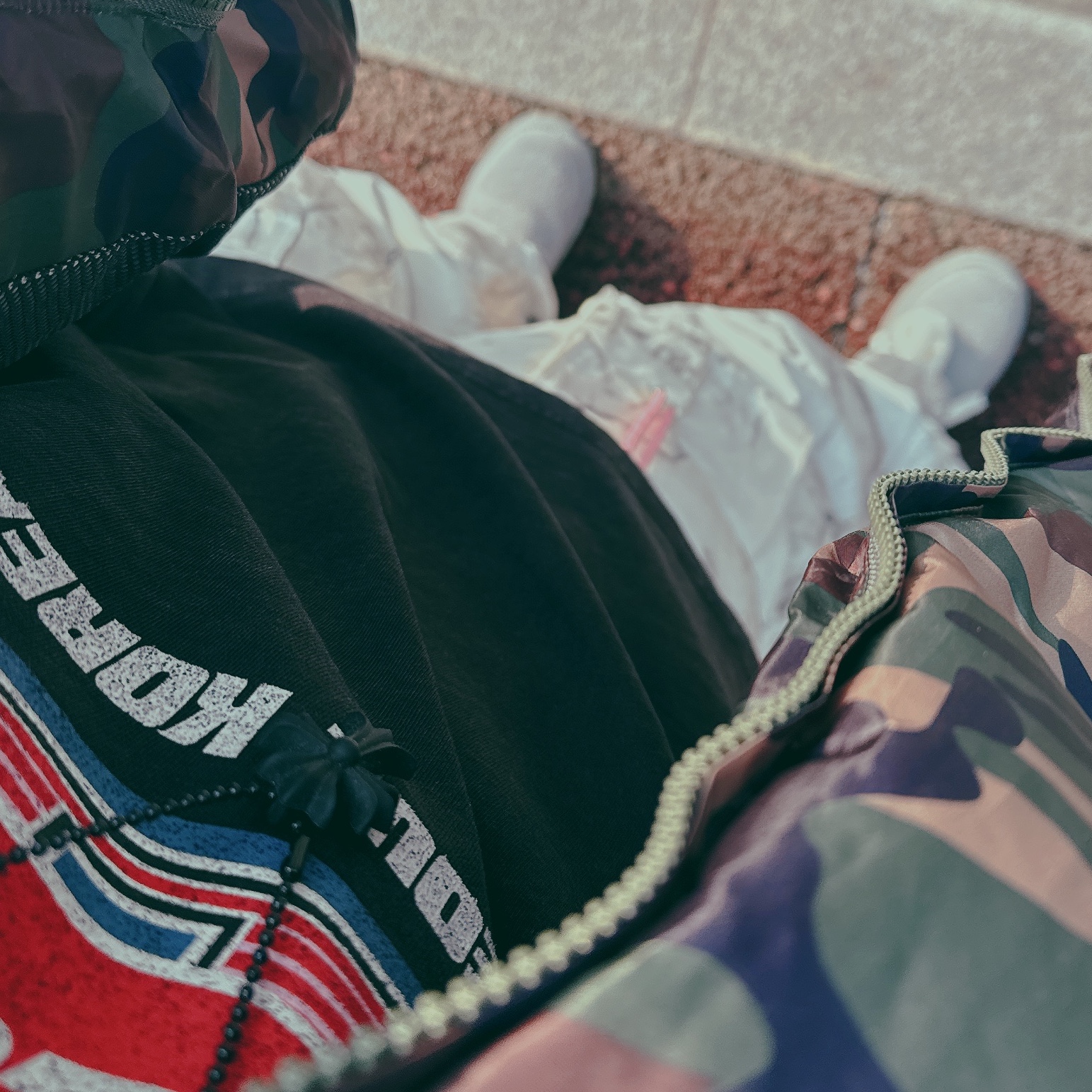 LOSTGARDEN x Grailz Route Slate Grey 착용 스타일 - 1