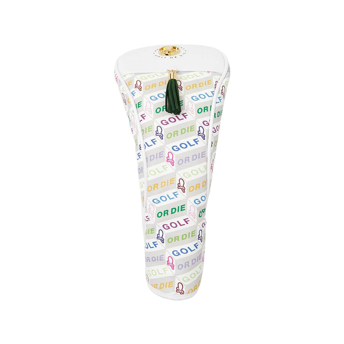 MLS-5C-SH21 Mark & Lona Golf Driver Headcover White