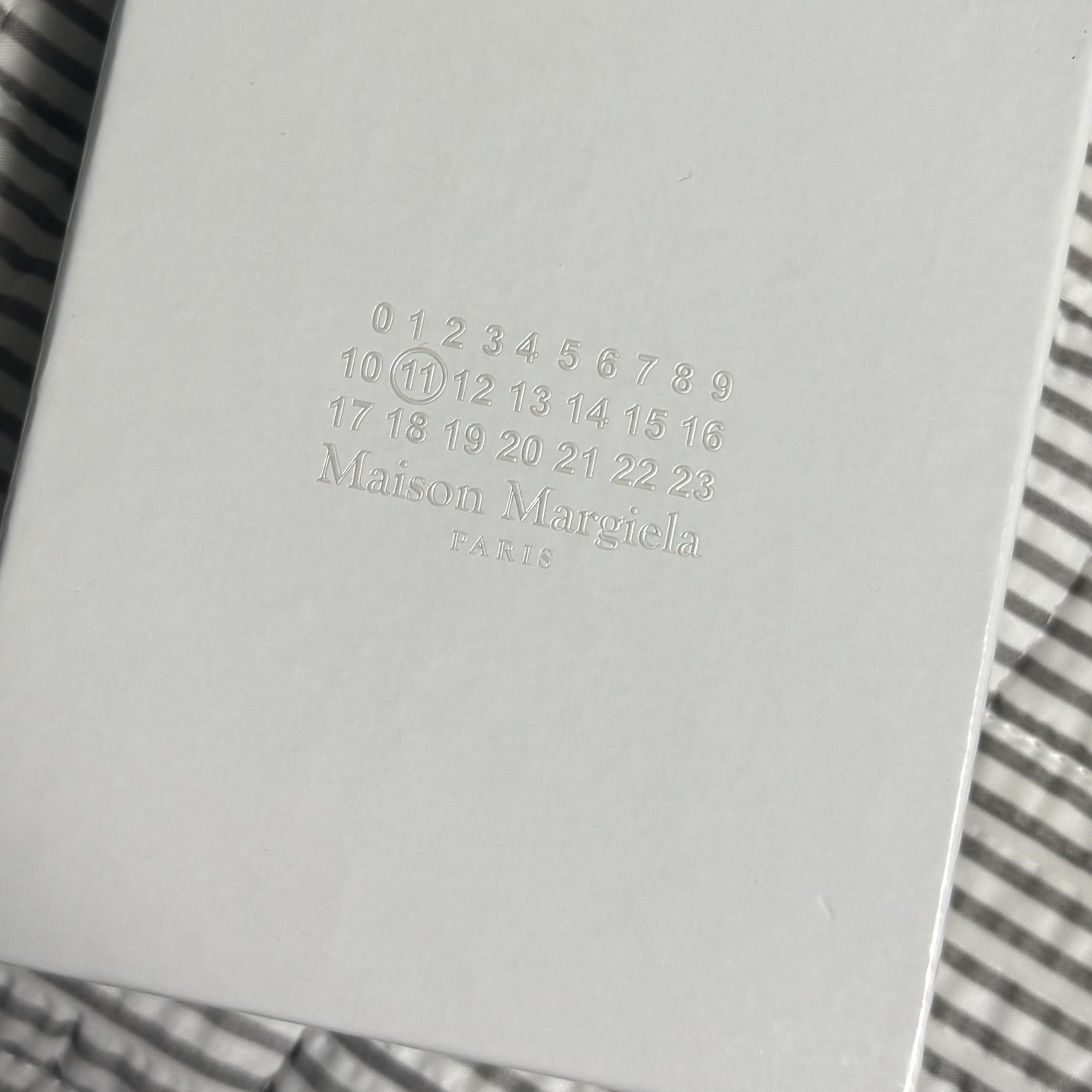 Maison Margiela Four Stitches Card Holder Black 착용 스타일