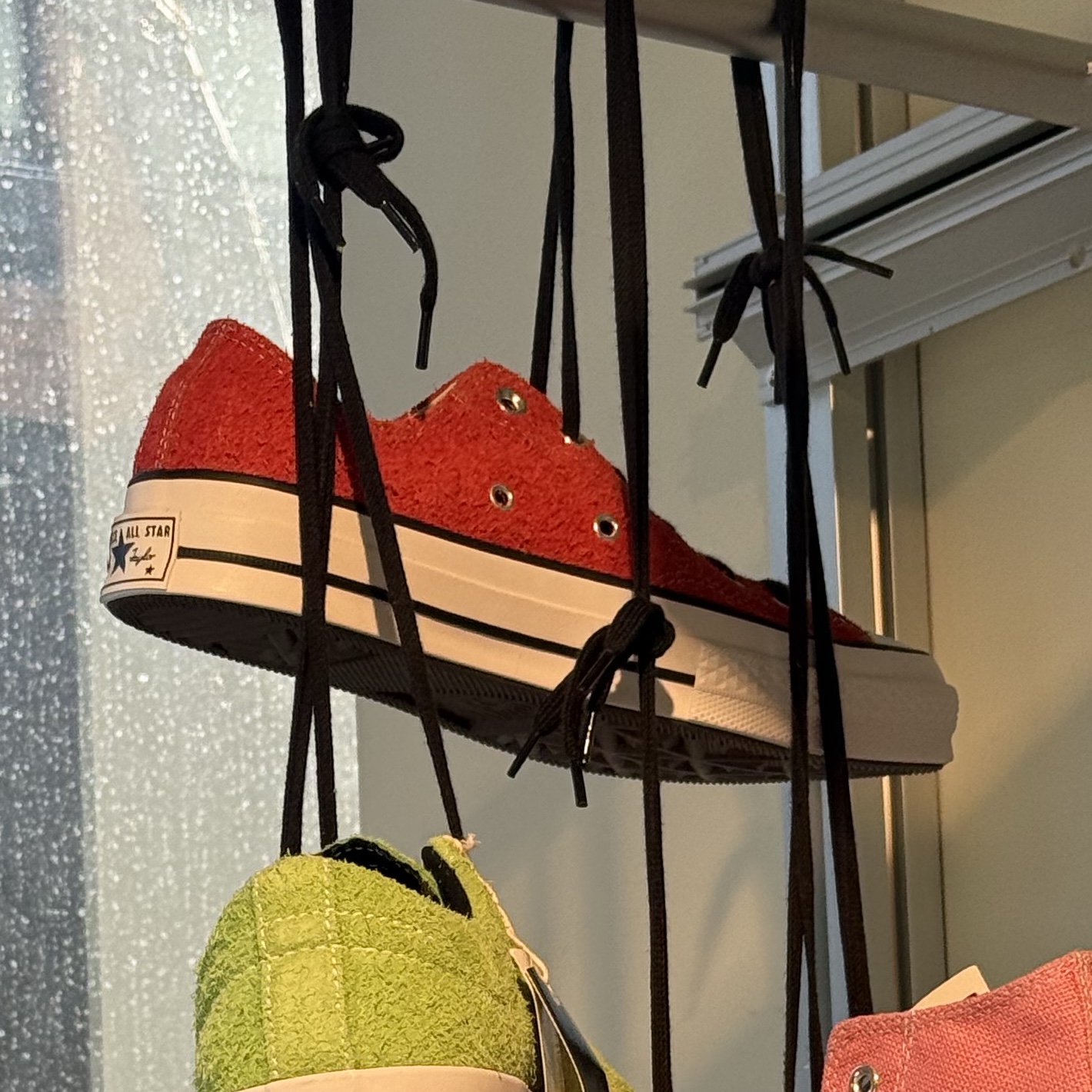 Converse x Stussy Chuck 70 Ox Poppy Red 착용 스타일