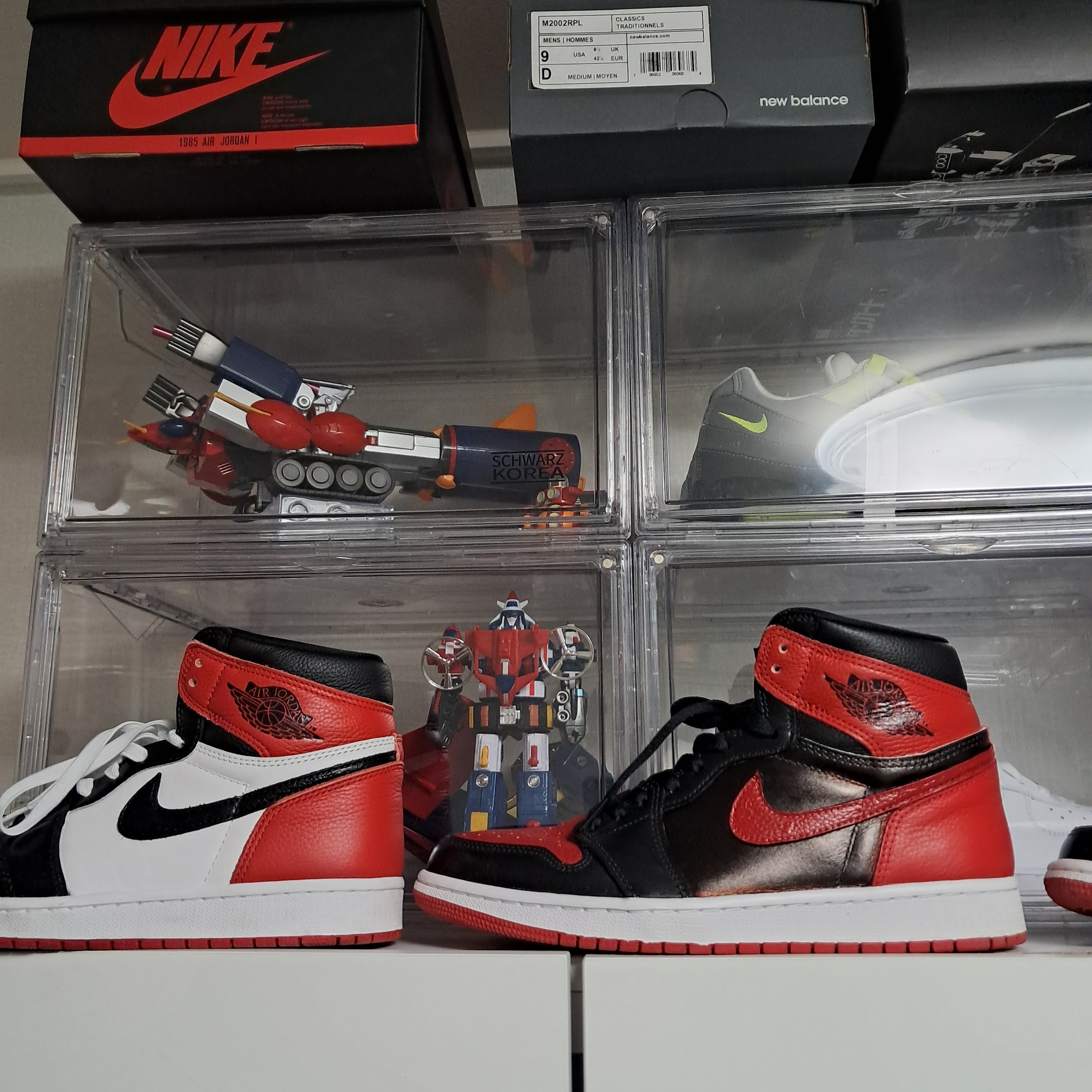 Jordan 1 Retro High OG Heritage, Jordan 1 High 85 Bred 착용 스타일 - 3