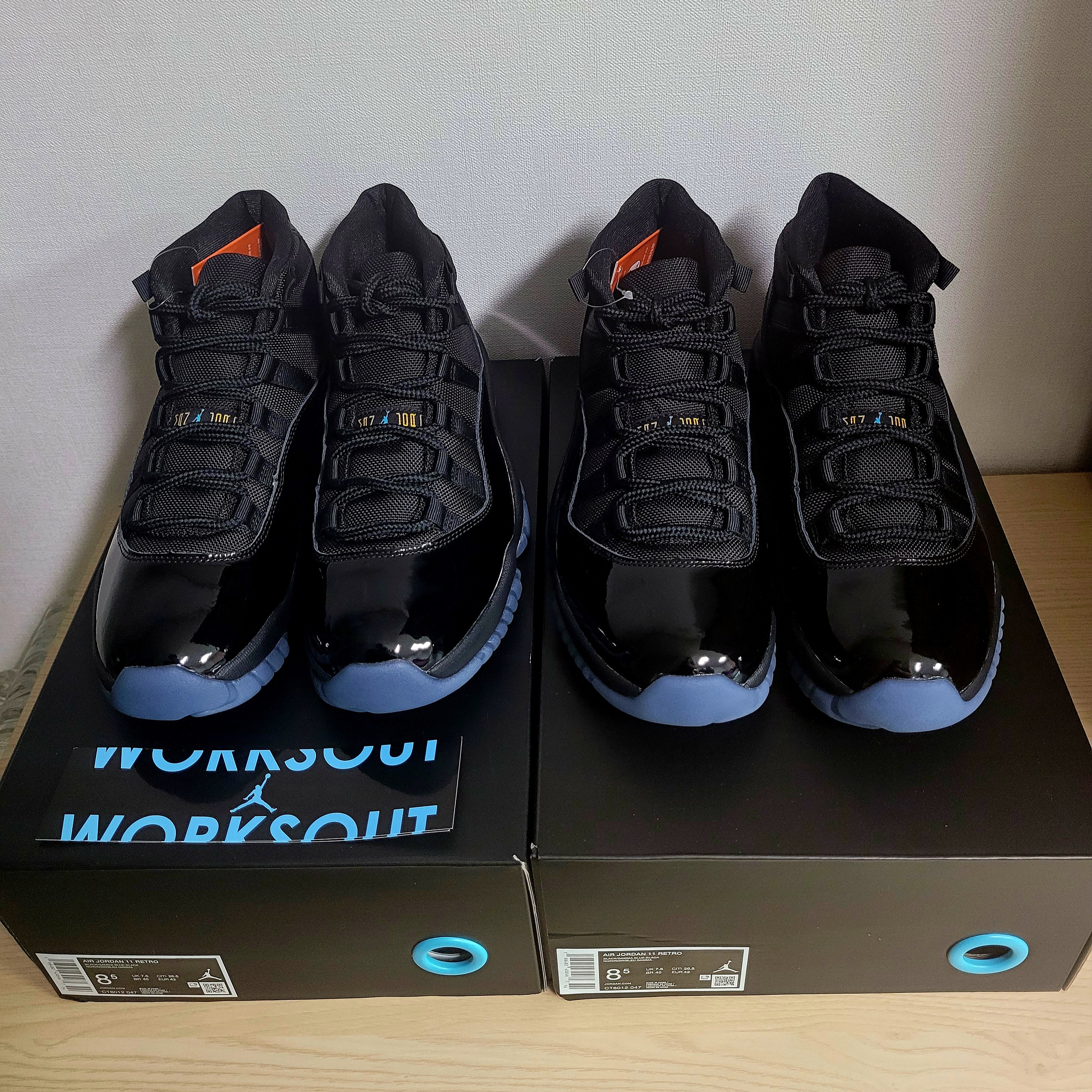 Jordan 11 Retro Gamma 착용 스타일 - 1