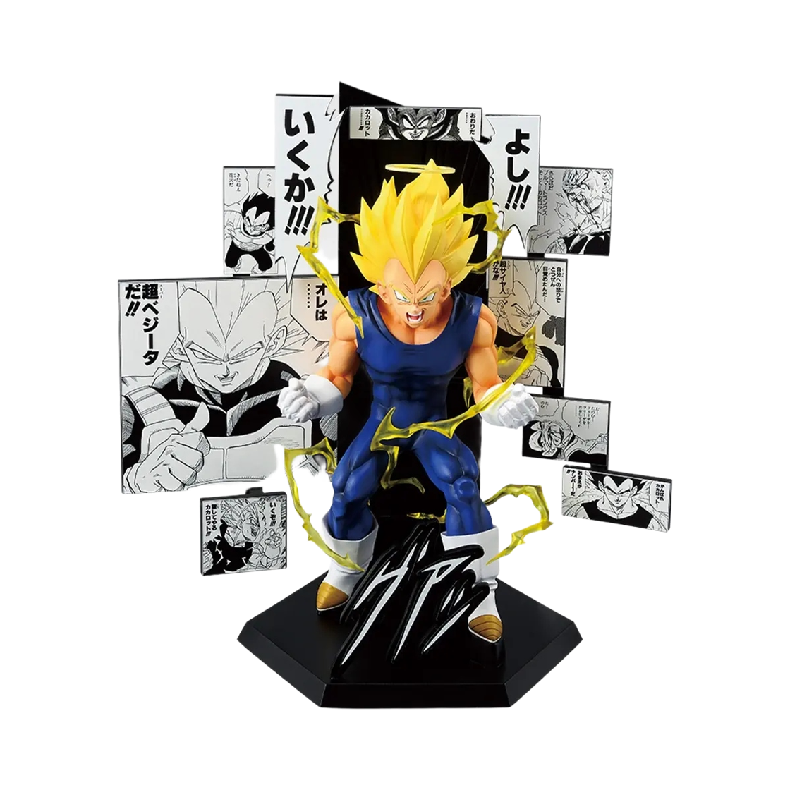 반다이 제일복권 드래곤볼 40주년 파트 2 B상 40주년 기념 피규어 베지터(Bandai Ichiban Kuji Dragon Ball 40th Part 2 B Prize 40th Anniversary Figure Vegeta)