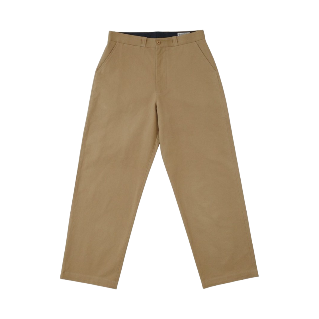 - Collect Pieces Chino Pants Yellow Beige