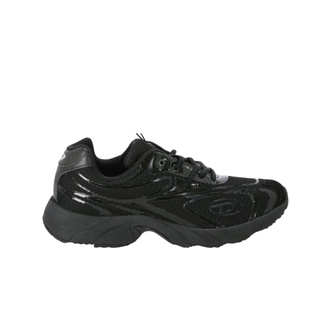 디젤 S-D-비트 500 로우 스니커즈 블랙(Diesel S-D-Vit 500 Low Sneakers Black)