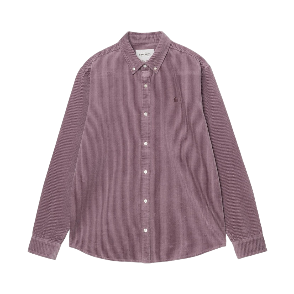 I029958-39P-XX Carhartt WIP Long Sleeve Madison Corduroy Shirt Phlox