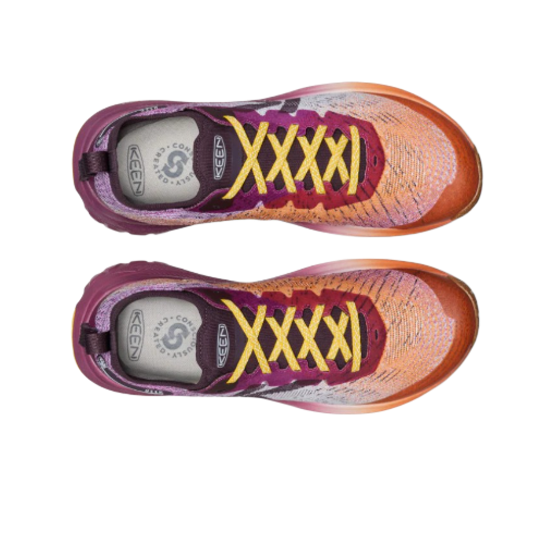 킨 시크 트레일 러닝 슈즈 윌로우허브 오렌지 필(Keen Seek Trail Running Shoes Willowherb Orange Peel) - 2