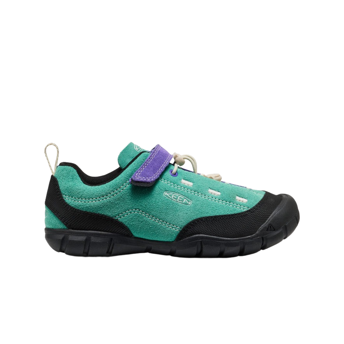 1031024 (Kids) Keen Jasper II Bright Aqua Purple Opulence