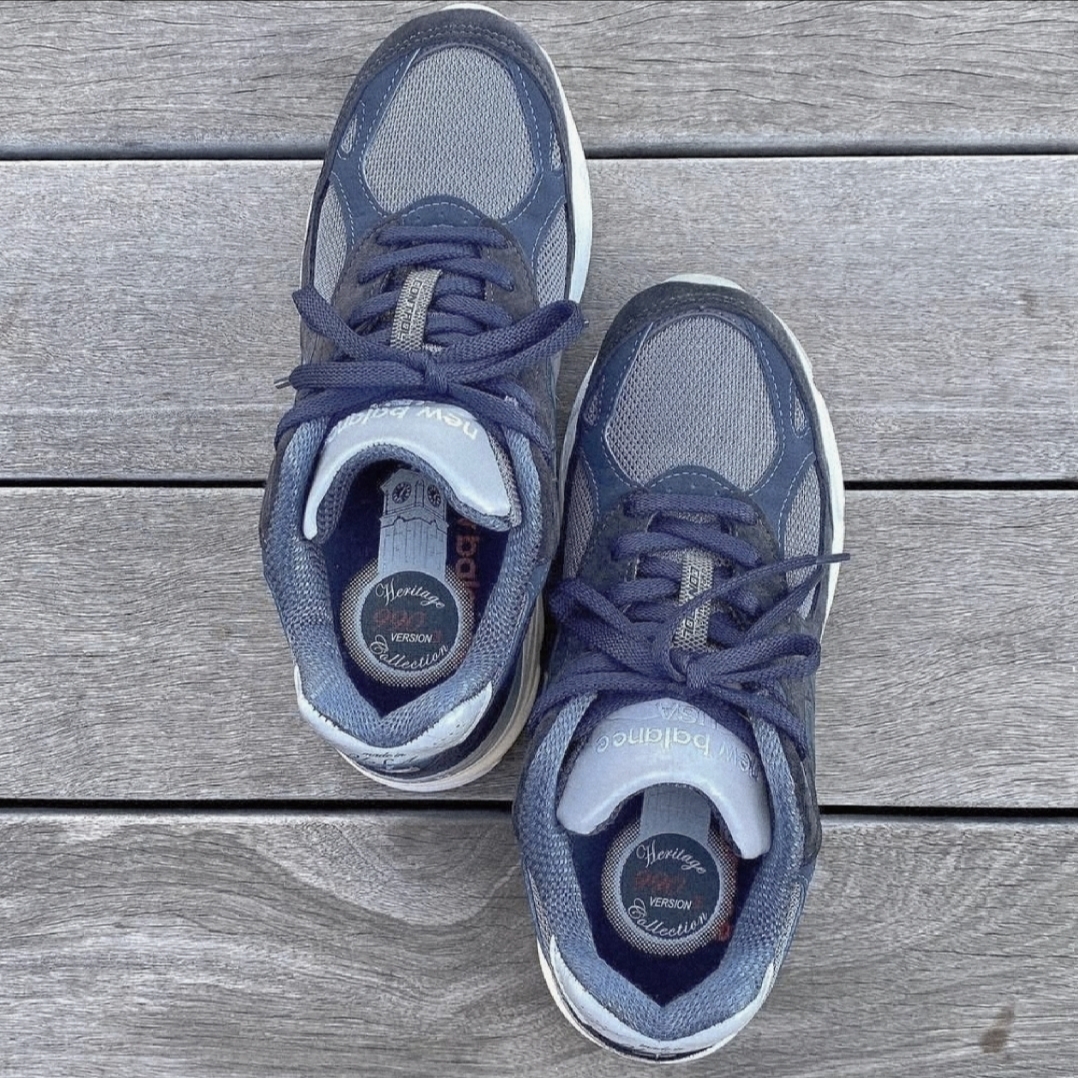 New Balance x Kith 990v3 Genesis 착용 스타일