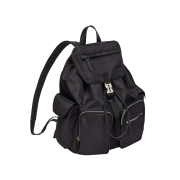 vunque Hey Double Pocket Backpack L Black