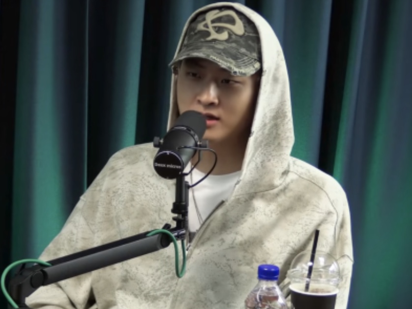 PACOSPLY Podge Logo Cap Camo 착용 스타일